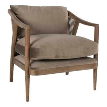 Kosas Home Cody Accent Chair in Taupe Brown for Stylish Comfort