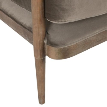 Kosas Home Cody Accent Chair in Taupe Brown for Stylish Comfort