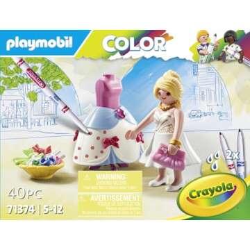 Playmobil Color Fashion Show Designer Toy for Kids