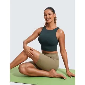 Comfortable CRZ YOGA Butterluxe Racerback Bra for Women