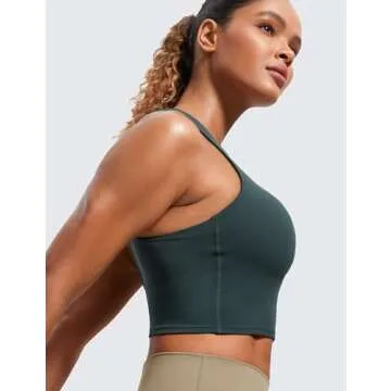 Comfortable CRZ YOGA Butterluxe Racerback Bra for Women