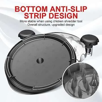 Cfyosnk Chicken Shredder Tool - Effortless Meat Shredding