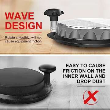 Chicken Shredder, Professional Chicken Breast Shredder Tool Twist, Transparent Lid, Ergonomic Handle, Meat Shredder, Dishwasher Safe, Non-slip Design, Heat Resistant, Bpa Free