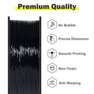 Geeetech 95A TPU Filament 1.75mm for High-Quality 3D Printing