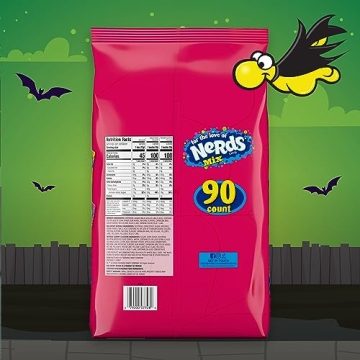Nerds Halloween Candy Mix 90ct Bag for Trick or Treating