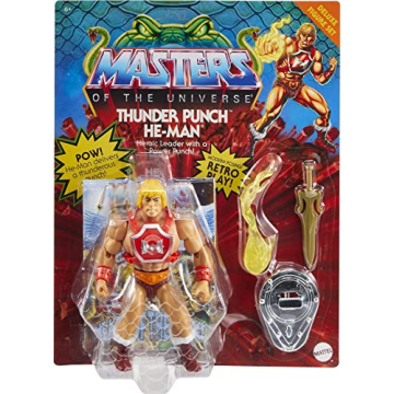 Masters of the Universe He-Man Deluxe Thunder Punch Action Figure