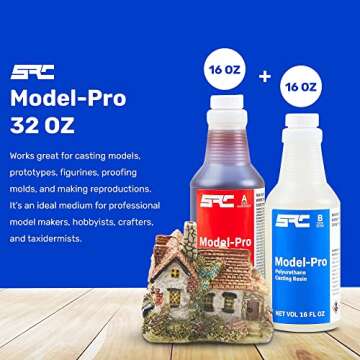 SPRESIN Model-Pro 32 Oz Polyurethane Casting Resin Kit for Models and Crafts