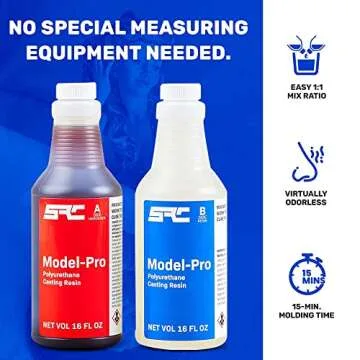 SPRESIN Model-Pro 32 Oz Easy Casting Resin Kit for All Skills