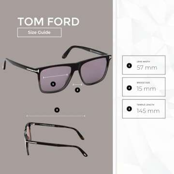 Tom Ford FT0832 Fletcher Sunglasses with Designer Kit
