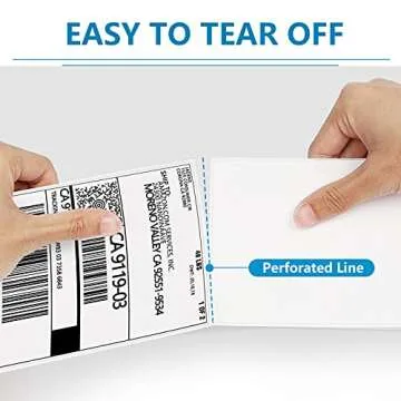 Premium JADENS Thermal Labels 4x6 for Shipping & Organization