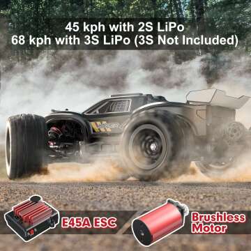 HYPER GO H16BM Brushless RC Car - 42mph Speed