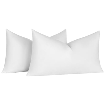Basic Home 12x20 Decorative Pillow Inserts for Home Decor