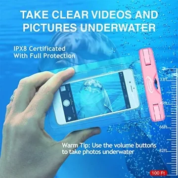 AiRunTech Waterproof Phone Pouch for Beach Activities