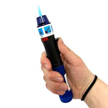 Turbo Blue Torch Stick Multi Purpose Refillable Butane Lighter (3-Pack)