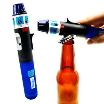 Turbo Blue Torch Stick Multi Purpose Refillable Butane Lighter (3-Pack)