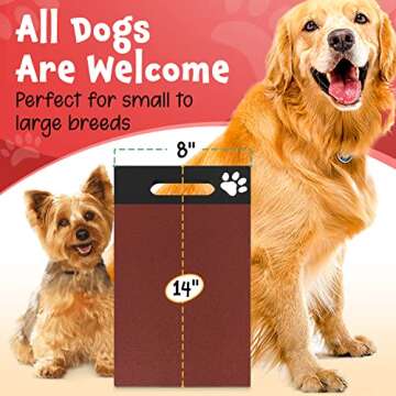 Evergreen Pet Supplies [6 Pads] Scratch Pad for Dogs - 2-Sided Medium & Coarse Sandpaper Dog Scratch Pad for Nails w/Extra Sheets - w/Handle - Dog Scratch Board for Nails