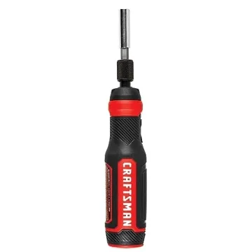 4V Electric Screwdriver with LED Light for Fast Tasks