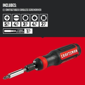 4V Electric Screwdriver with LED Light for Fast Tasks