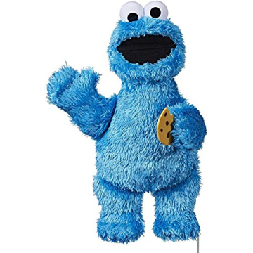 Sesame Street Feed Me Cookie Monster Plush: Interactive 13 Inch Cookie Monster, Says Silly Phrases, ...