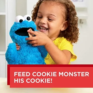 Sesame Street 13-Inch Cookie Monster Plush Doll