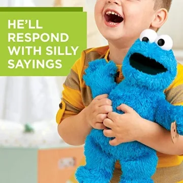 Sesame Street 13-Inch Cookie Monster Plush Doll