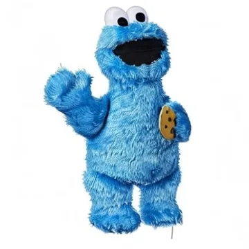 Sesame Street 13-Inch Cookie Monster Plush Doll