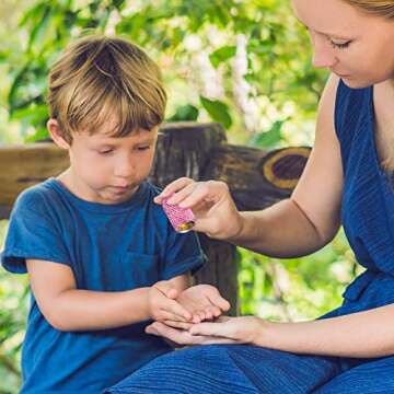 3 Pieces Bling Pill Container Portable Pill Bottle Case Waterproof Travel Pill Holder Storage with Keychain for Outdoor Camping Traveling(White, Pink, AB Color)