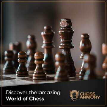 15 Inch Wooden Chess Set - Extra Queen Pieces Included