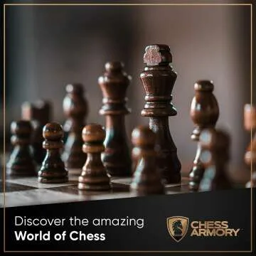 15 Inch Wooden Chess Set - Extra Queen Pieces Included