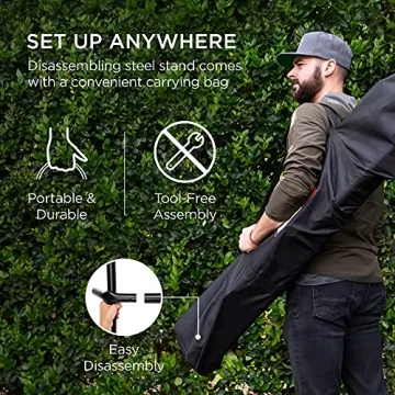 Best Choice Double Hammock with Steel Stand for Comfort