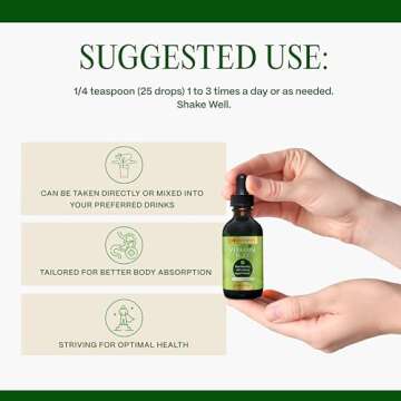 Go Nutrients Vegan B12 Drops - High Potency Energy Boost