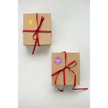 PMCDS2G Thank You Stickers Roll for Gift Décor