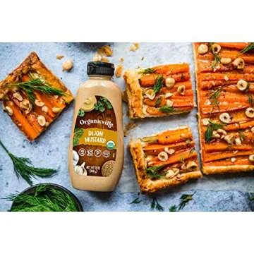 Organicville Dijon Mustard - Gluten Free and Organic Mustard