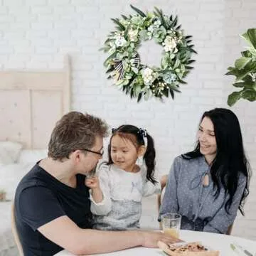 Lambs Ear Wreaths for Front Door Year Round Decor