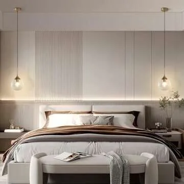 Elegant Gold Glass Globe Pendant Light for Modern Homes