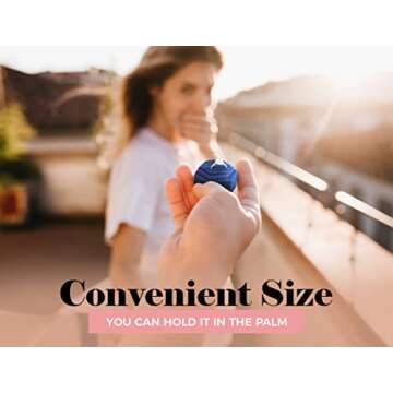 NIMSIN Premium Velvet Ring Box for Wedding Ceremony | Elegant Wedding Ring Box w/Detachable Lid | Ideal For Photoshoots, Proposal, Engagement & Wedding Events | Hexagon Double Ring Box (Light Blue)