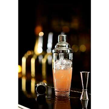 Waterford Mixology Circon Cocktail Shaker 25 oz - Elevate Your Cocktail Experience