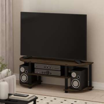 Furinno Turn-S-Tube Stylish TV Stand for Any Room