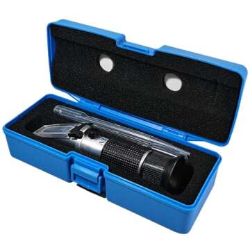 4-in-1 Refractometer for Antifreeze, Battery Acid & DEF