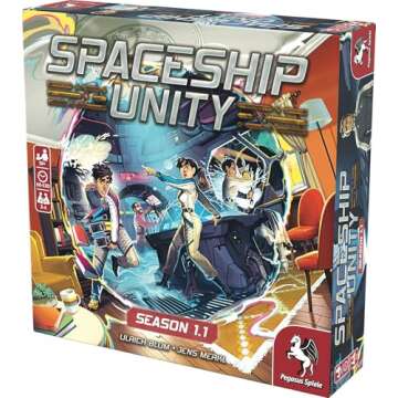 Spaceship Unity – Board Game by Pegasus Spiele - 2-4 Players – 60-120 Minutes of Gameplay – Ga...