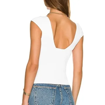 Trendy Women’s Backless Crop Tops for Summer Style