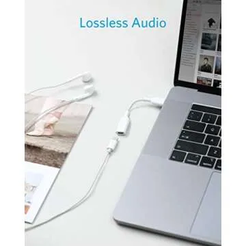 Anker USB-C to Lightning Audio Adapter (Audio Only, Does Not Support Charging)