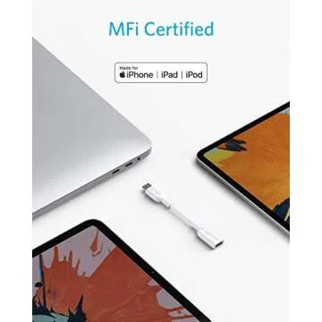 Anker USB-C to Lightning Audio Adapter (Audio Only, Does Not Support Charging)