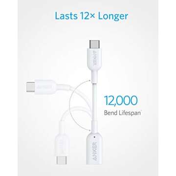 Anker USB-C to Lightning Audio Adapter (Audio Only, Does Not Support Charging)