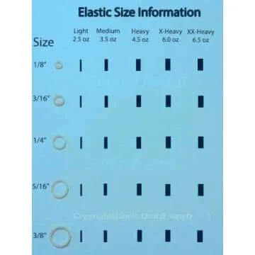 Top Quality 3/16 Inch Neon Rubber Bands for Braces and Crafts