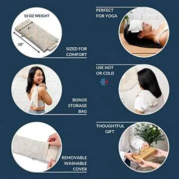 Elevate Your Relaxation with SANSEVO Lavender Eye Pillow