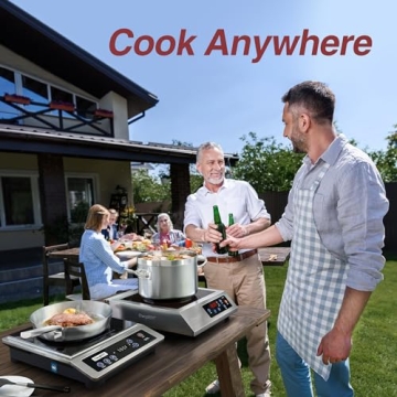 ChangBERT Induction Cooktop Portable Commercial Grade Cooker