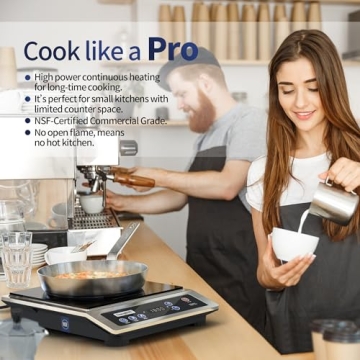 ChangBERT Induction Cooktop Portable Commercial Grade Cooker