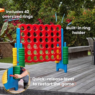 ECR4Kids Jumbo 4-To-Score Game for All Ages