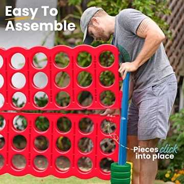 ECR4Kids Jumbo 4-To-Score Game for All Ages